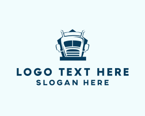 Modern Truck Company logo design