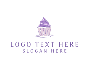 Sugar - Sweet Cupcake Pastry logo design