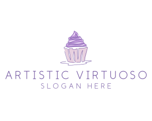 Sweet Cupcake Pastry logo design