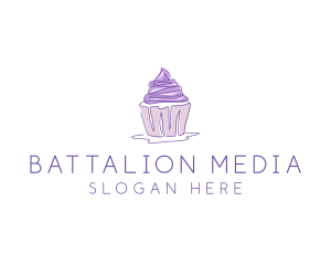 Sweet Cupcake Pastry logo design