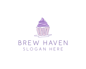 Sweet Cupcake Pastry logo design