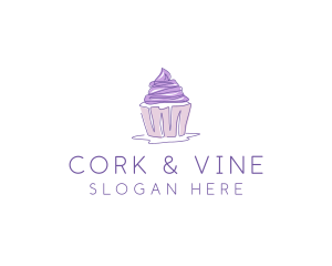 Sweet Cupcake Pastry logo design