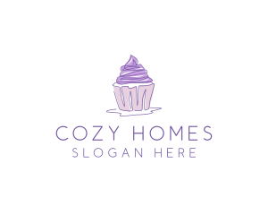 Sweet Cupcake Pastry logo design