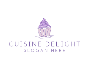 Sweet Cupcake Pastry logo design