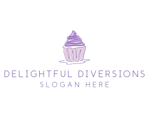 Sweet Cupcake Pastry logo design