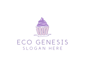 Sweet Cupcake Pastry logo design