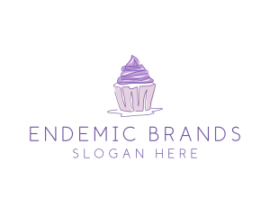 Sweet Cupcake Pastry logo design