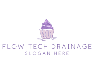 Sweet Cupcake Pastry logo design