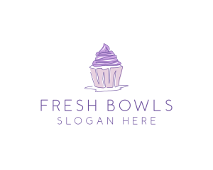 Sweet Cupcake Pastry logo design