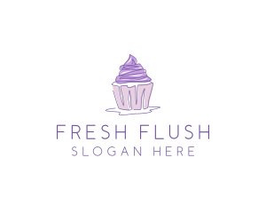 Sweet Cupcake Pastry logo design