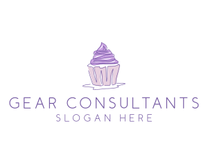 Sweet Cupcake Pastry logo design