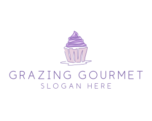 Sweet Cupcake Pastry logo design