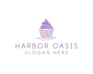 Sweet Cupcake Pastry logo design