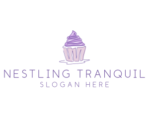 Sweet Cupcake Pastry logo design