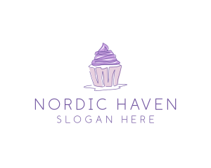 Sweet Cupcake Pastry logo design