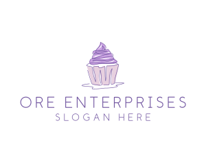 Sweet Cupcake Pastry logo design