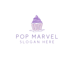 Sweet Cupcake Pastry logo design