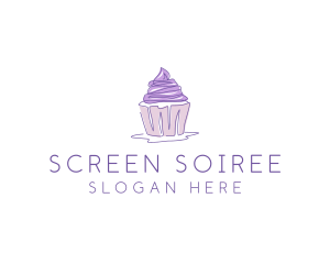 Sweet Cupcake Pastry logo design