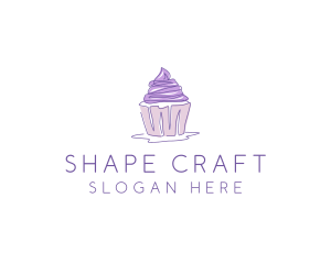 Sweet Cupcake Pastry logo design