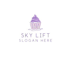 Sweet Cupcake Pastry logo design