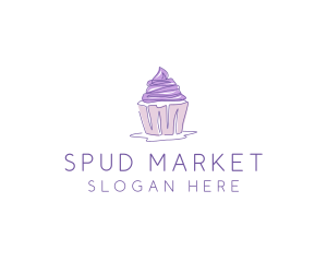 Sweet Cupcake Pastry logo design