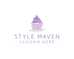 Sweet Cupcake Pastry logo design