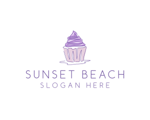 Sweet Cupcake Pastry logo design