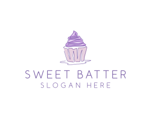 Sweet Cupcake Pastry logo design