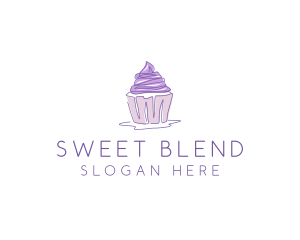 Sweet Cupcake Pastry logo design