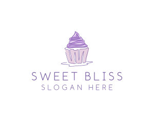 Sweet Cupcake Pastry logo design