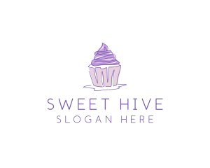 Sweet Cupcake Pastry logo design