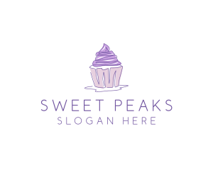 Sweet Cupcake Pastry logo design