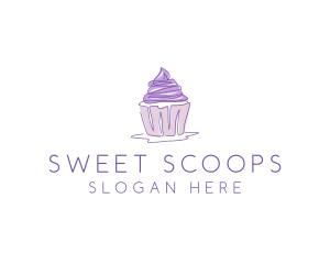 Sweet Cupcake Pastry logo design