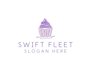 Sweet Cupcake Pastry logo design