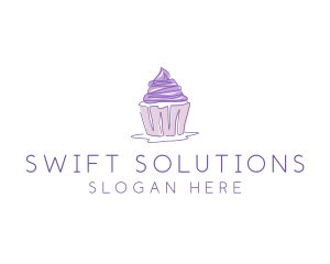 Sweet Cupcake Pastry logo design