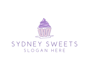 Sweet Cupcake Pastry logo design