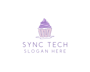 Sweet Cupcake Pastry logo design