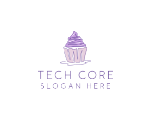 Sweet Cupcake Pastry logo design