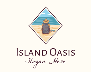 Summer Beach Islander logo design