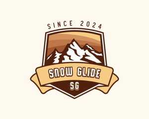 Summit Snow Mountain logo design