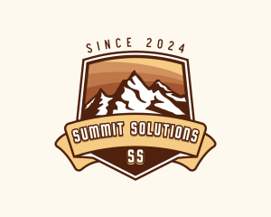 Summit Snow Mountain logo design