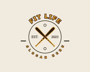 Baseball Varsity Badge logo