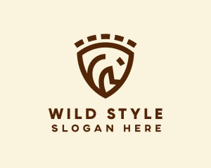 Wild Horse Crest logo design