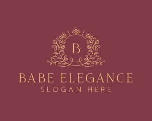 Luxury Wedding Event logo design