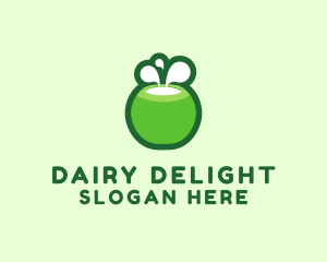 Green Coconut Milk logo