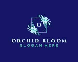 Flower Orchid Florist logo