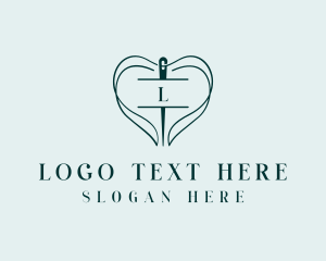 Thread Needle Sewing logo