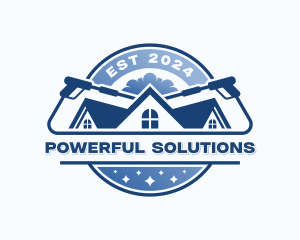 Gutter Cleaner Pressure Washing  logo design