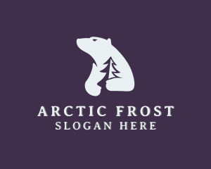 Polar Bear Tree logo design
