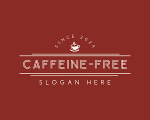 Retro Minimalist Coffee  logo design